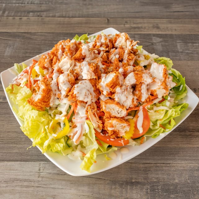 Chicken Tender Salad.