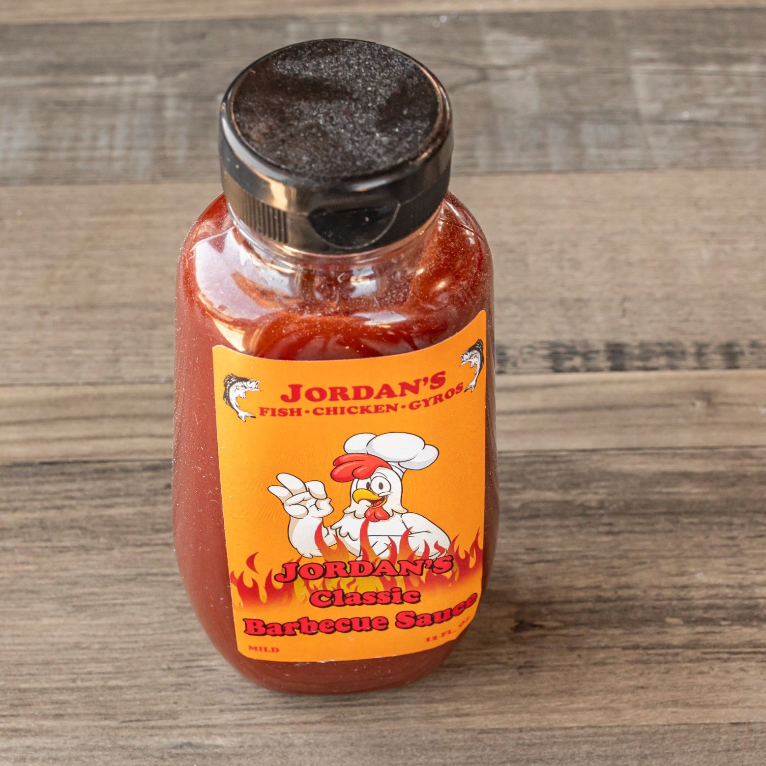 Jordans Large Mild Sauce Bottle 12 Oz.