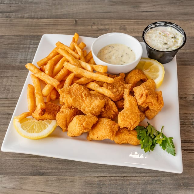 7 Catfish Nuggets.