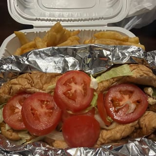 CHICKEN Philly Cheesesteak