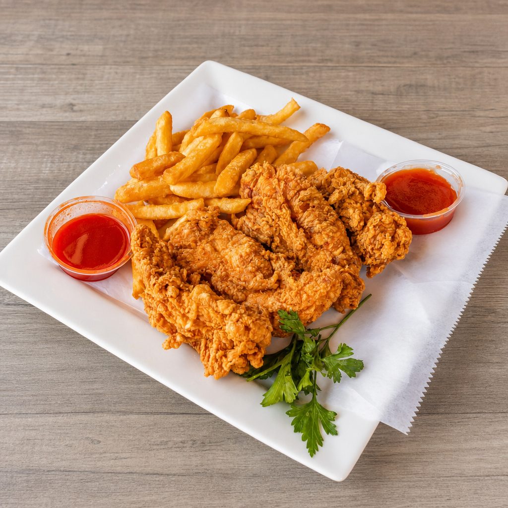 20 Chicken Tenders.