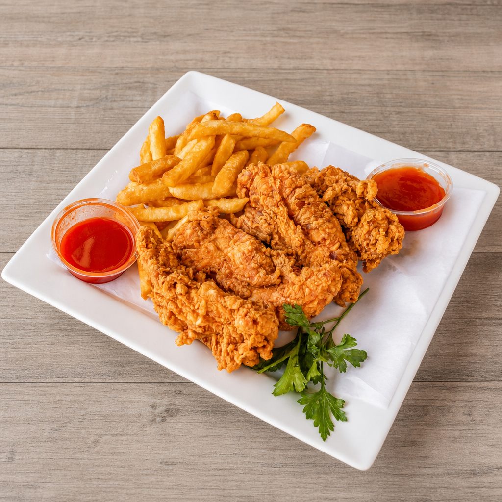 100 Chicken Tenders.