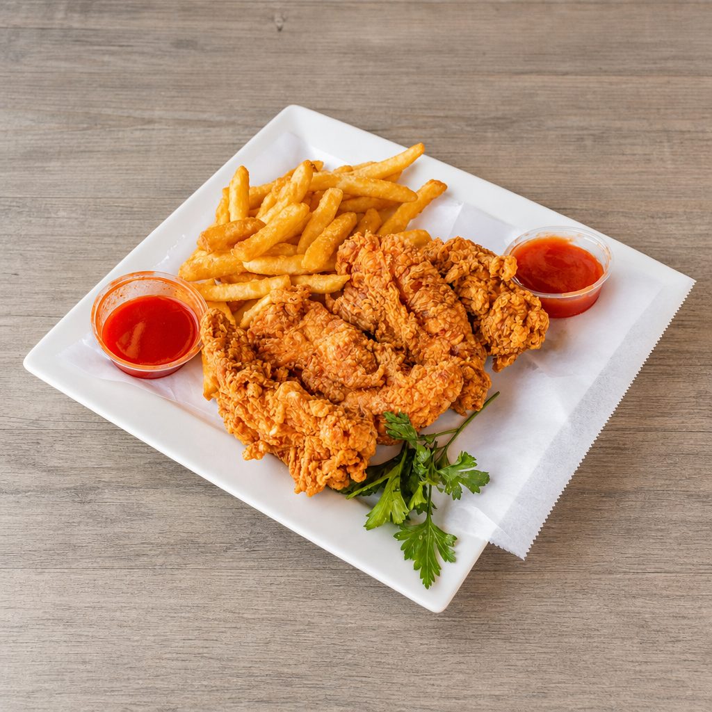 10 Chicken Tenders.