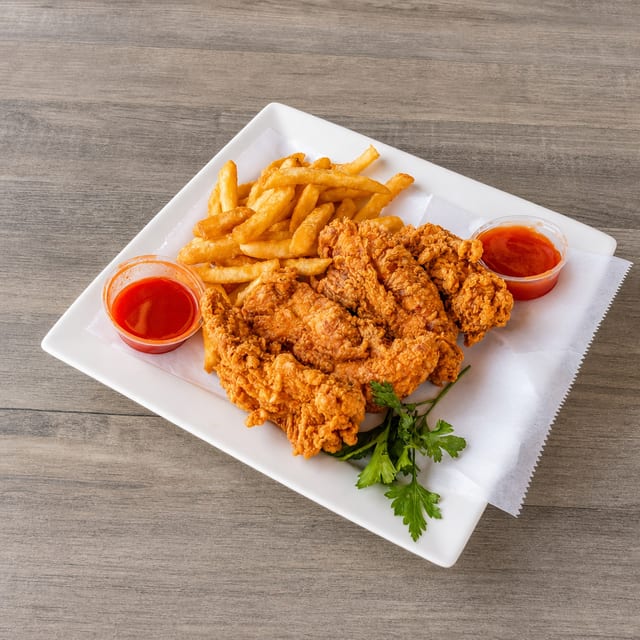 25 Chicken Tenders.