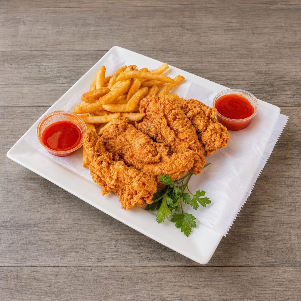 7 Chicken Tenders.
