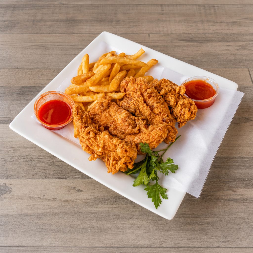 5 Chicken Tenders.
