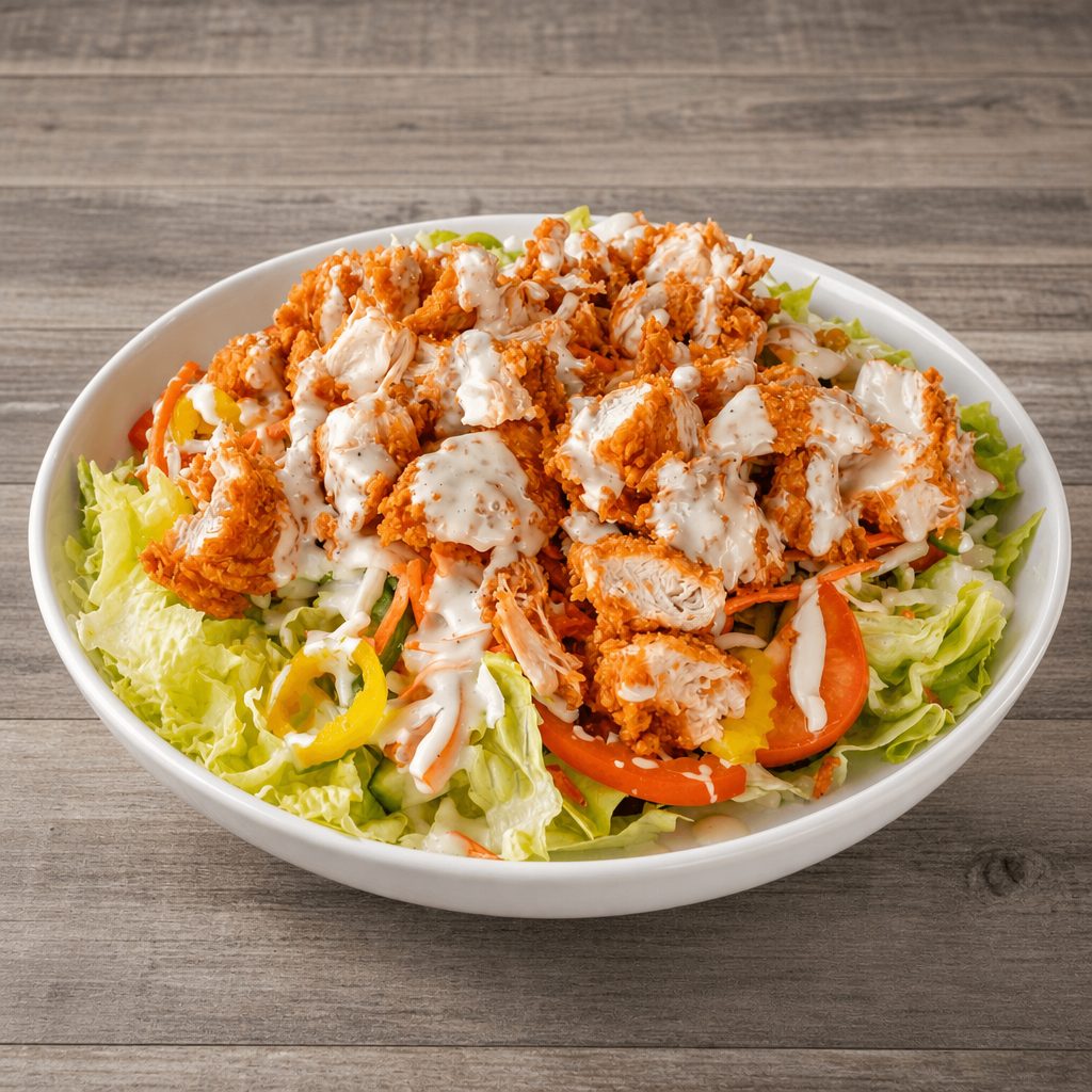 Chicken Tender Salad.