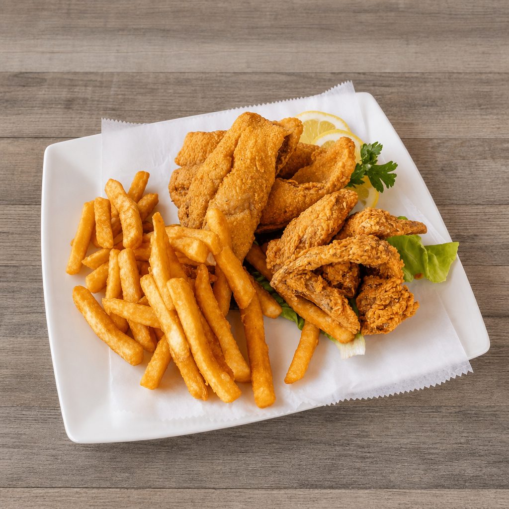 20 Wings & 10pc Perch.