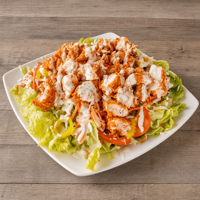 Chicken Tender Salad.