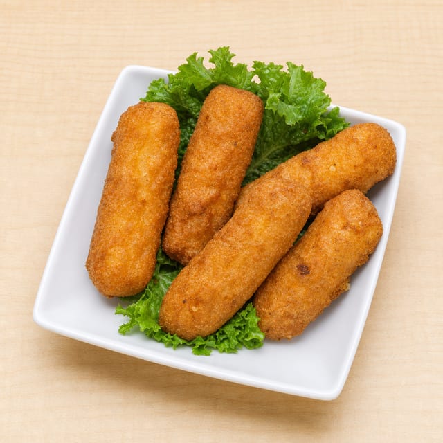Cheese Sticks with Marinara Sauce.