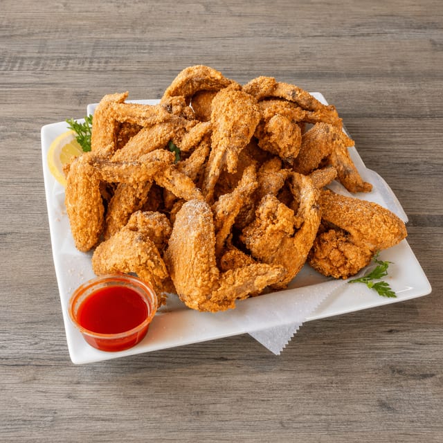 20 Wings With Fries.