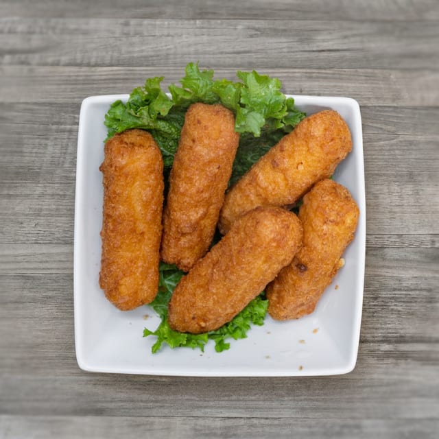 Cheese Sticks with Marinara Sauce.