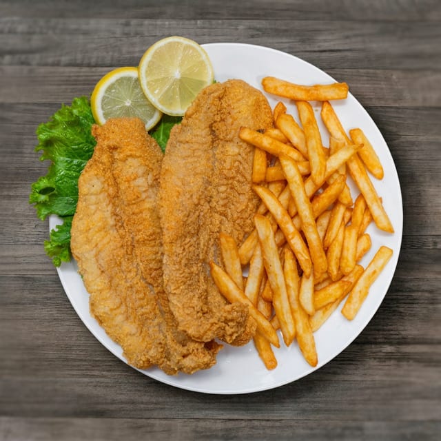 6 (2) Catfish Fillet.